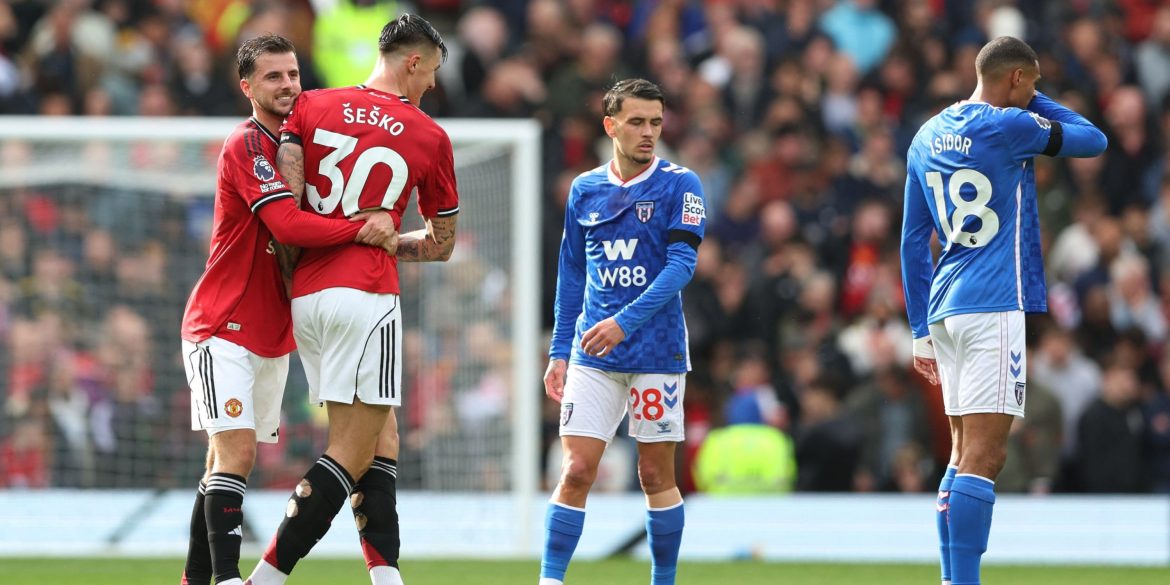 100% passing, 8 duels won: Man Utd star just outshone Mount & Sesko